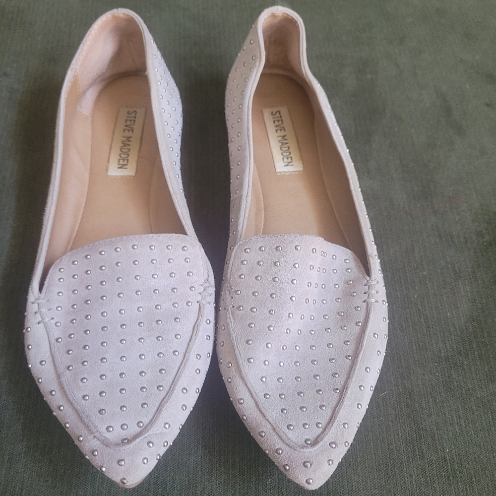 Steve Madden Studded Flats - Size 7